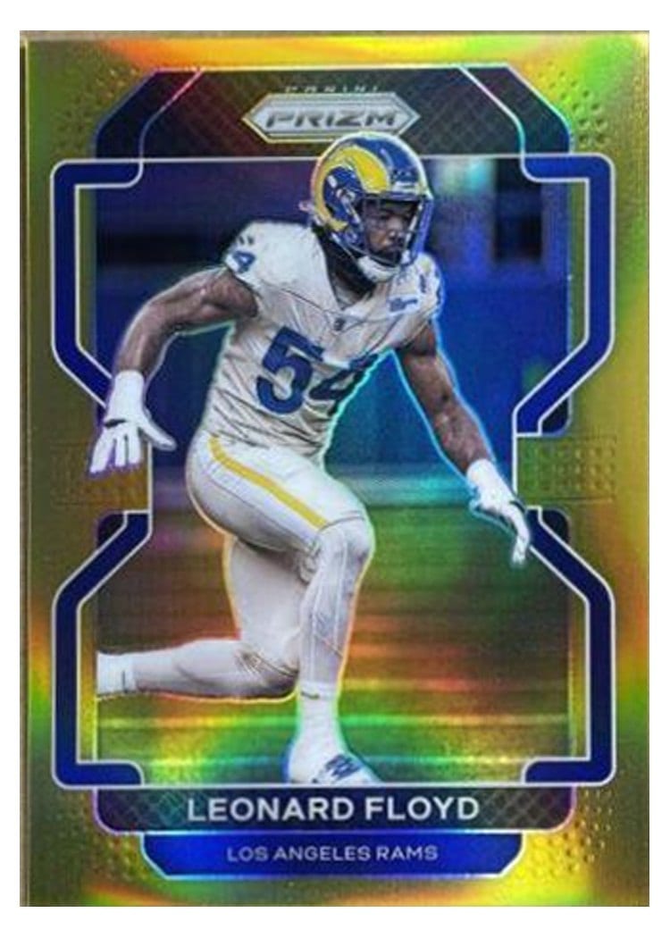 2021 Panini Prizm Base Set Leonard Floyd #70 card