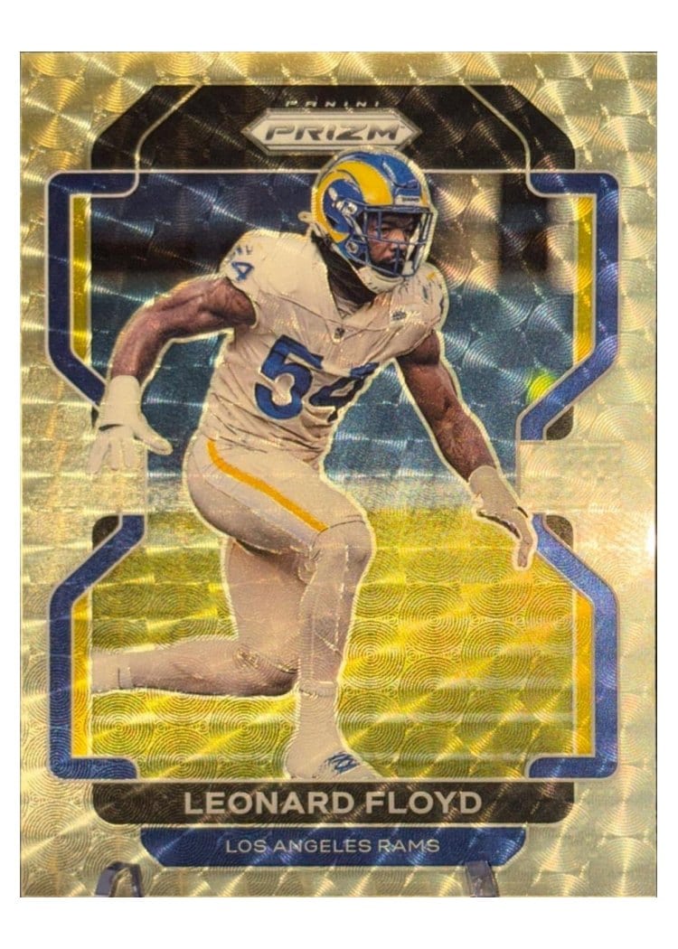 2021 Panini Prizm Base Set Leonard Floyd #70 card