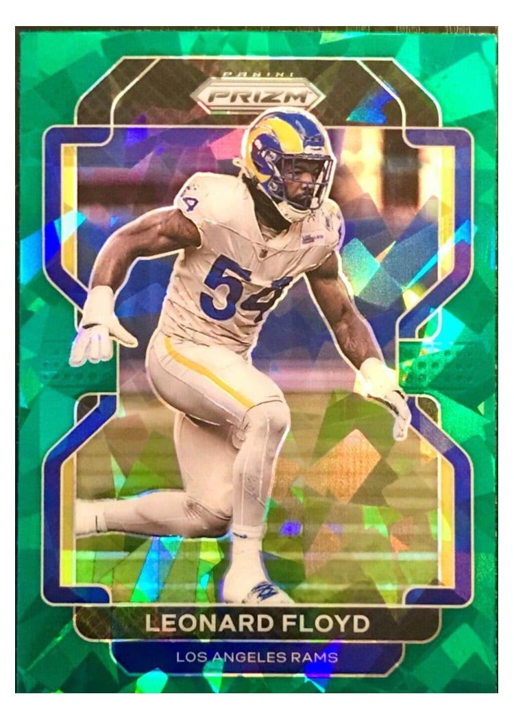 2021 Panini Prizm Base Set Leonard Floyd #70 card