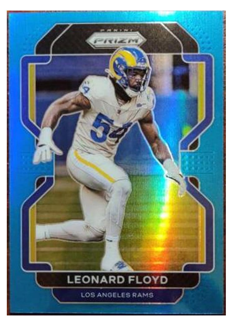 2021 Panini Prizm Base Set Leonard Floyd #70 card