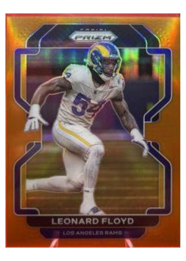 2021 Panini Prizm Base Set Leonard Floyd #70 card