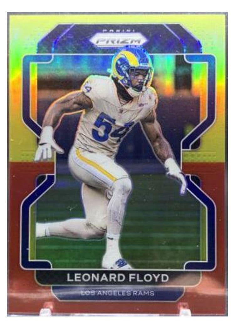 2021 Panini Prizm Base Set Leonard Floyd #70 card