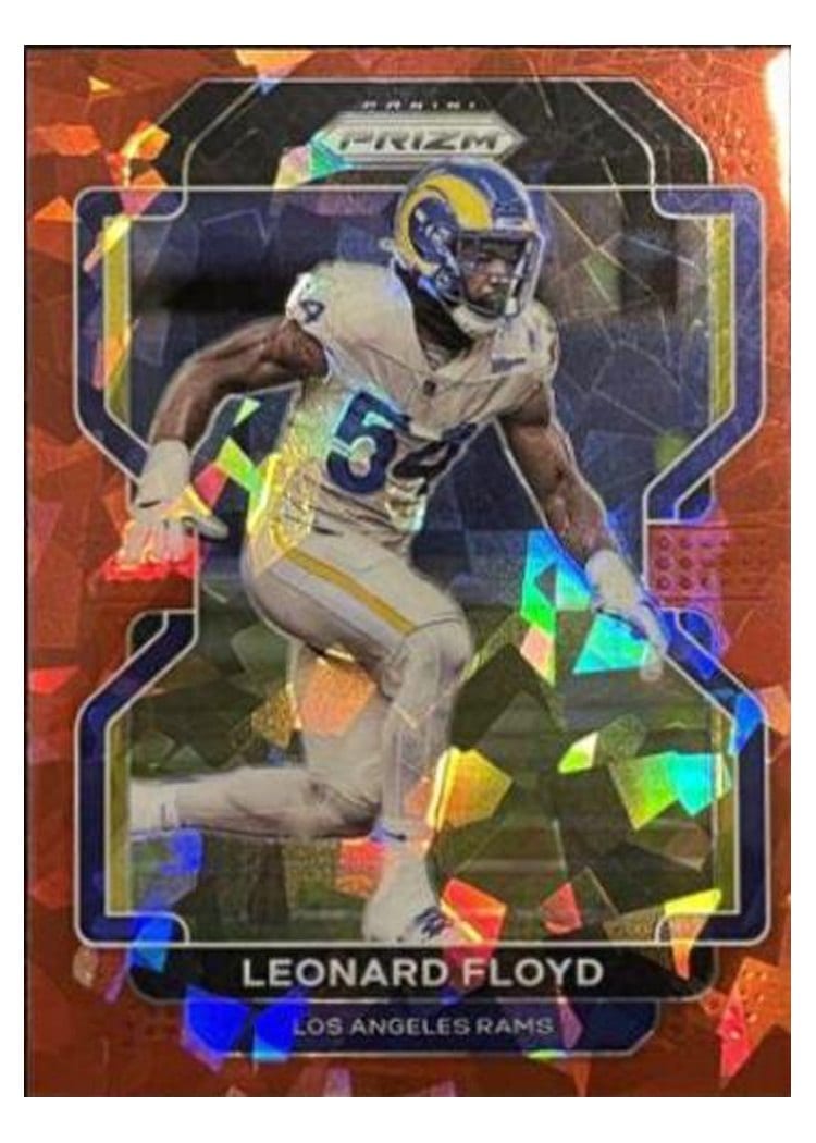 2021 Panini Prizm Base Set Leonard Floyd #70 card
