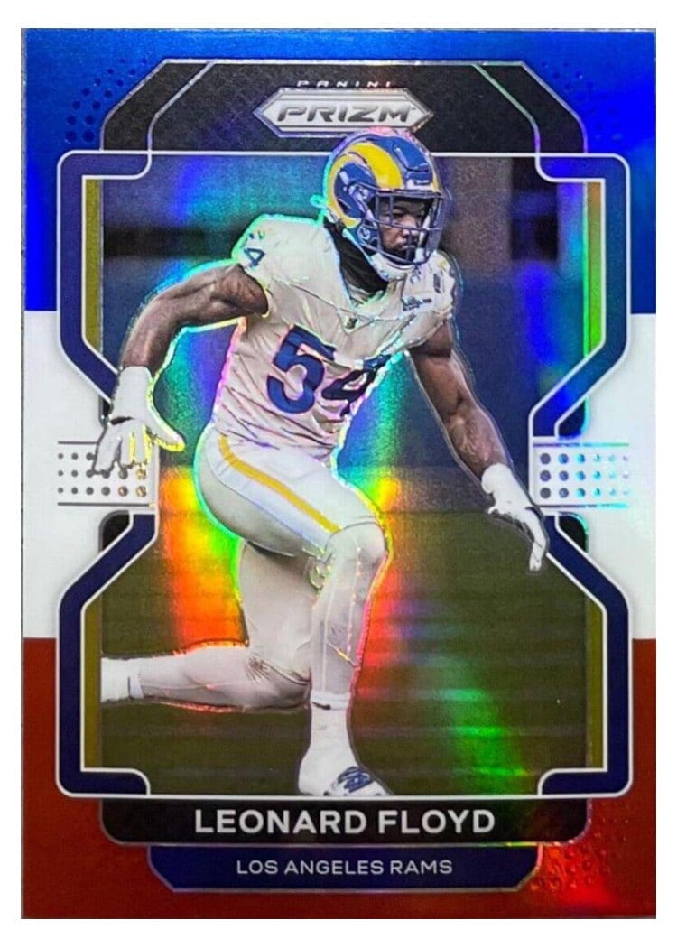 2021 Panini Prizm Base Set Leonard Floyd #70 card