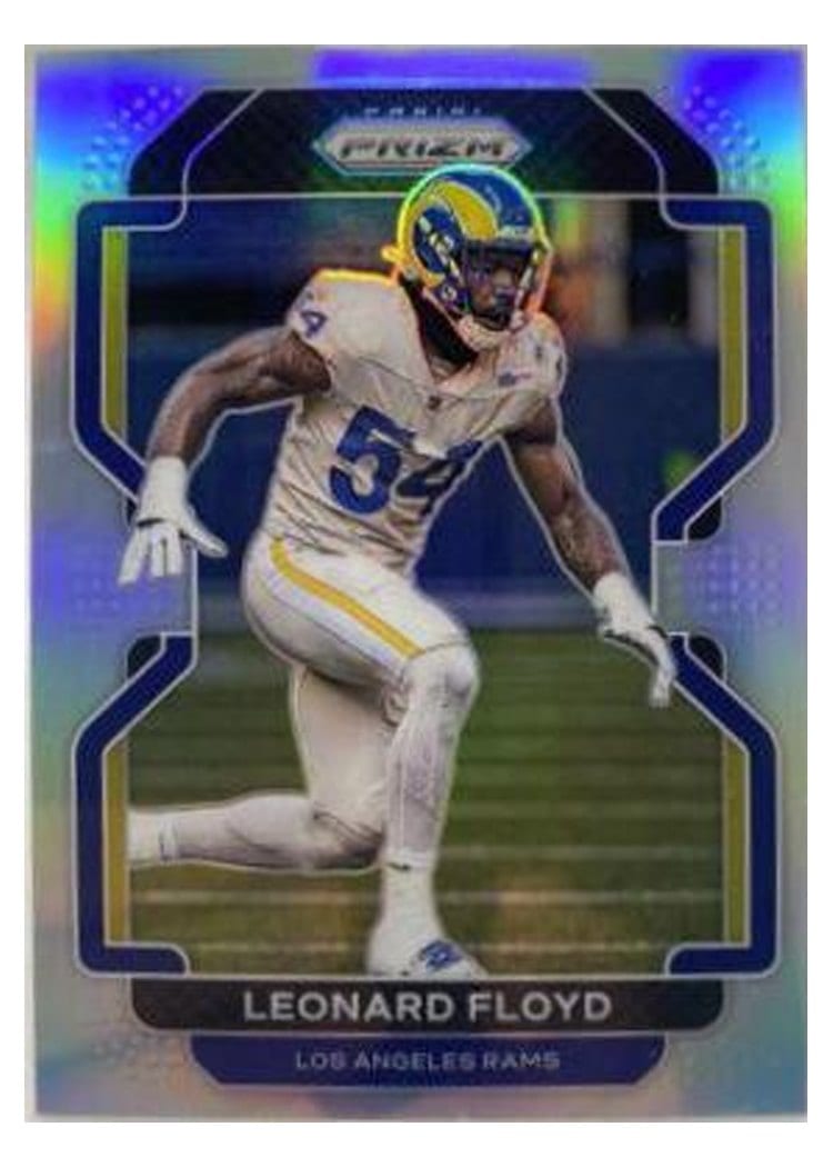 2021 Panini Prizm Base Set Leonard Floyd Silver Prizm #70 card