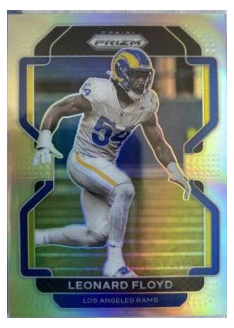 2021 Panini Prizm Base Set Leonard Floyd #70 card