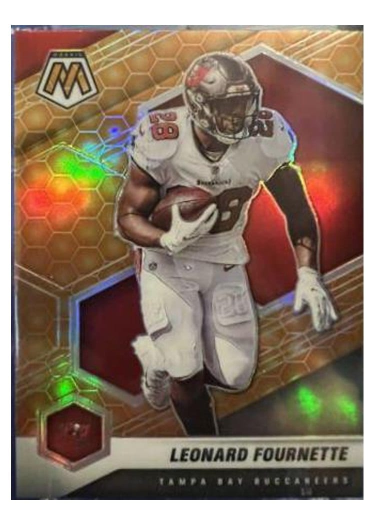 2021 Panini Mosaic Base Set Leonard Fournette #187 card