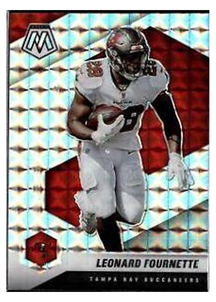 2021 Panini Mosaic Base Set Leonard Fournette #187 card