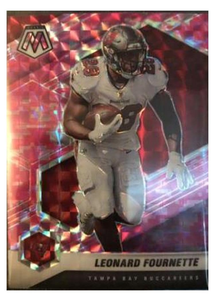 2021 Panini Mosaic Base Set Leonard Fournette #187 card