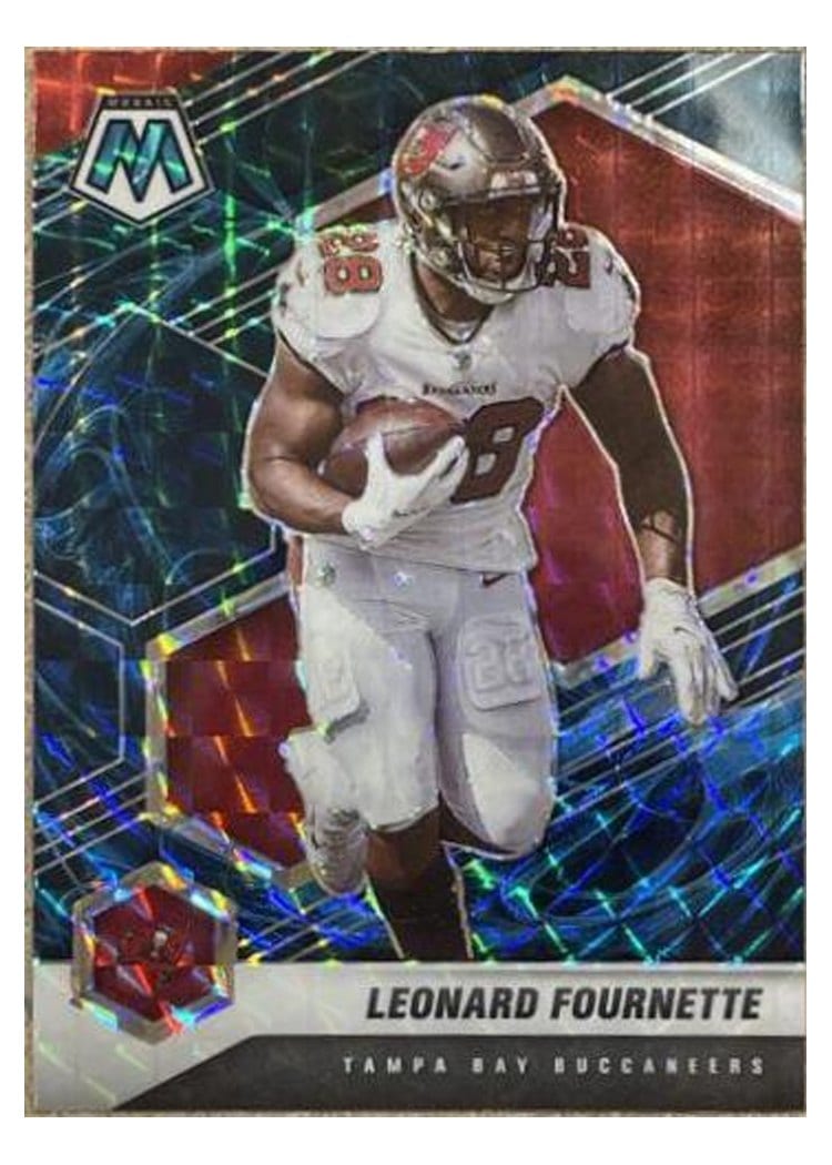 2021 Panini Mosaic Base Set Leonard Fournette #187 card