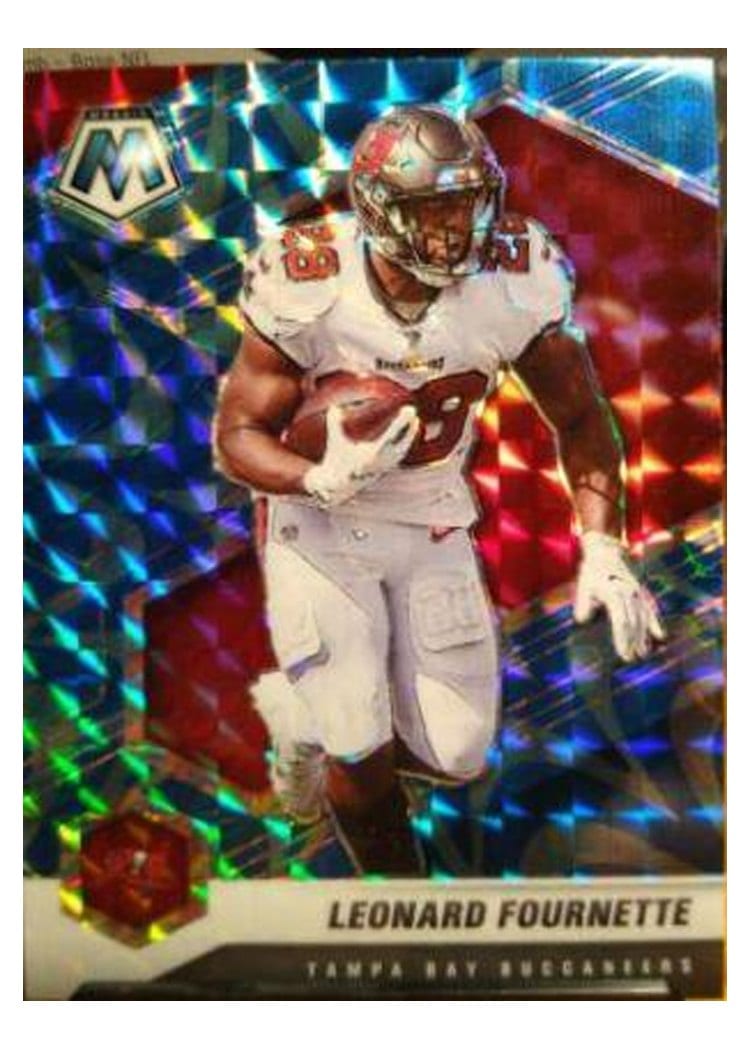 2021 Panini Mosaic Base Set Leonard Fournette #187 card