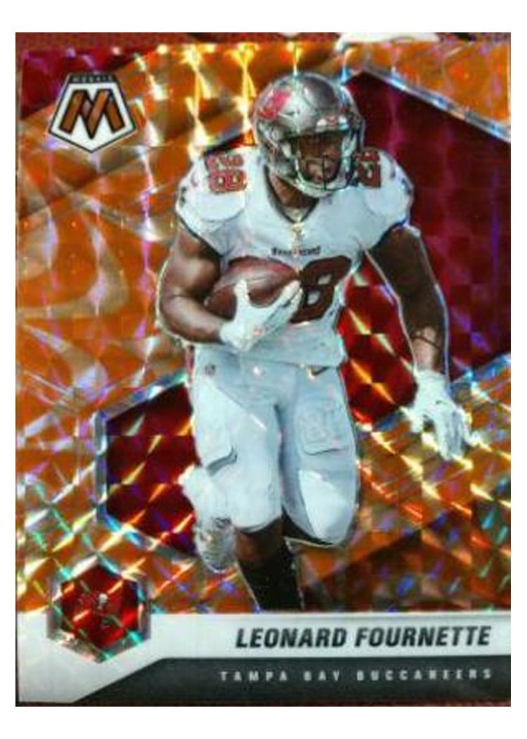 2021 Panini Mosaic Base Set Leonard Fournette #187 card