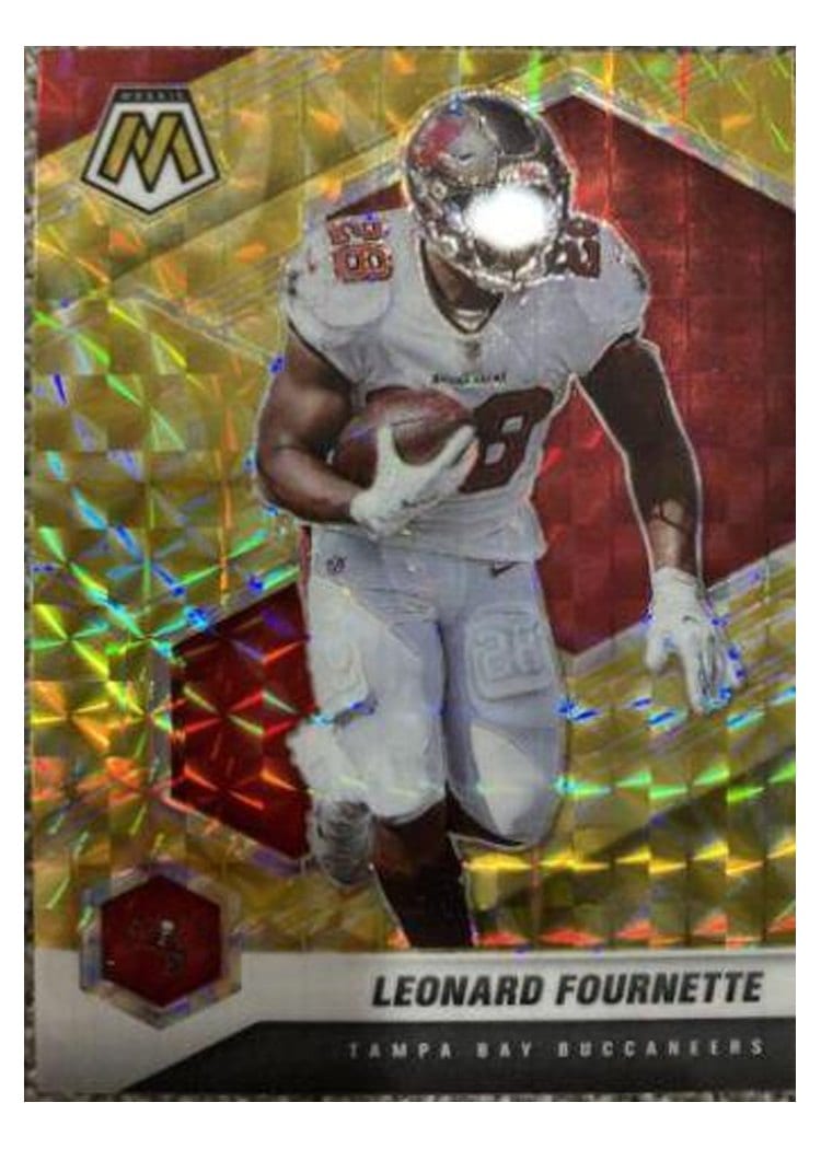 2021 Panini Mosaic Base Set Leonard Fournette #187 card