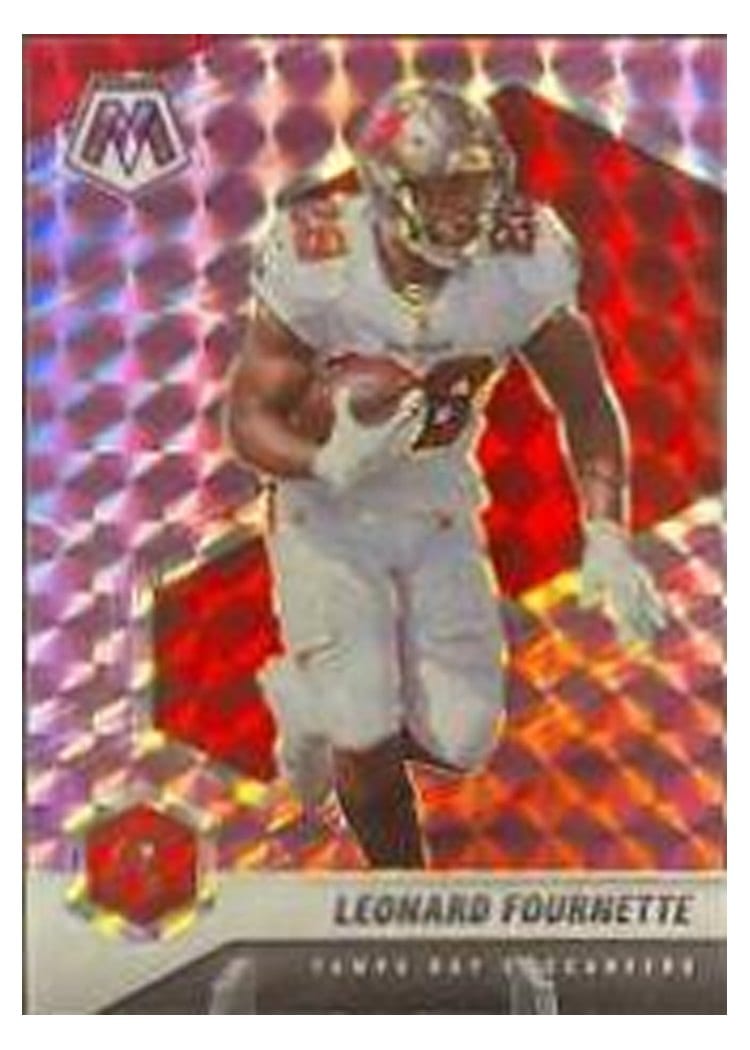 2021 Panini Mosaic Base Set Leonard Fournette #187 card