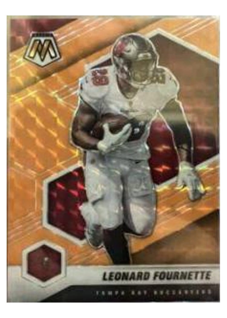 2021 Panini Mosaic Base Set Leonard Fournette #187 card