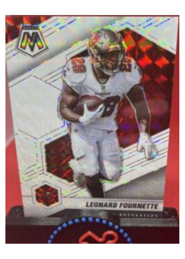 2021 Panini Mosaic Base Set Leonard Fournette #187 card