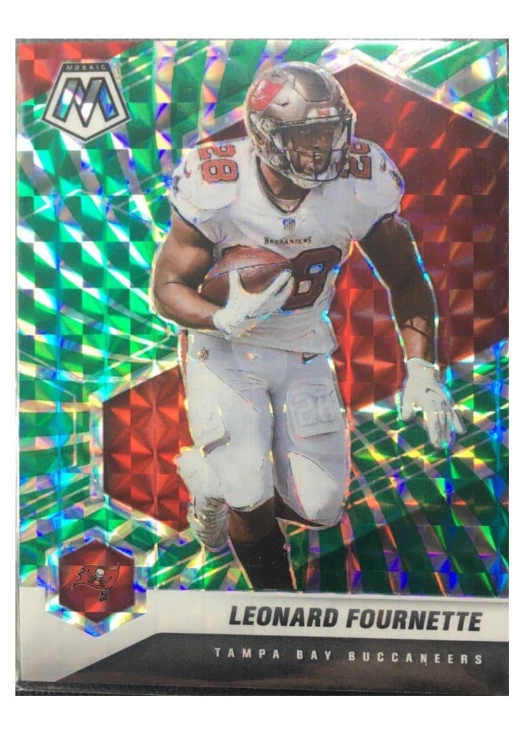 2021 Panini Mosaic Base Set Leonard Fournette #187 card
