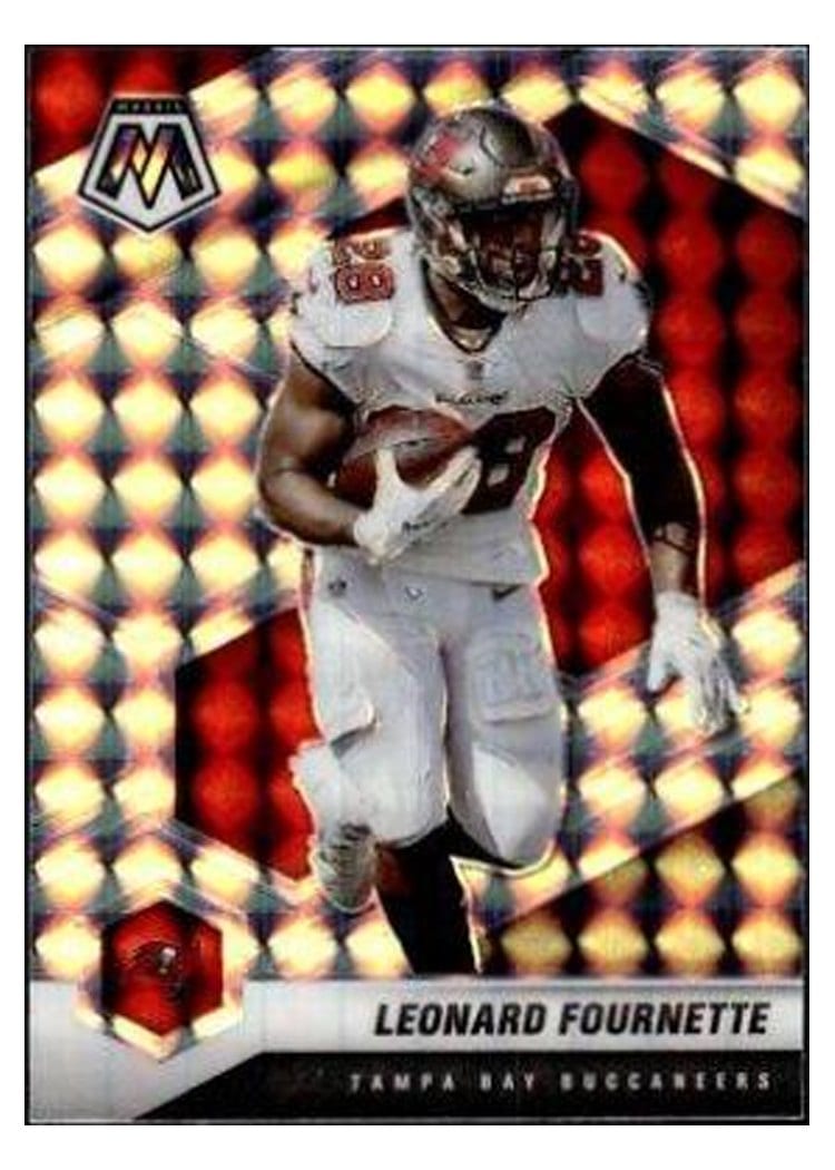 2021 Panini Mosaic Base Set Leonard Fournette #187 card