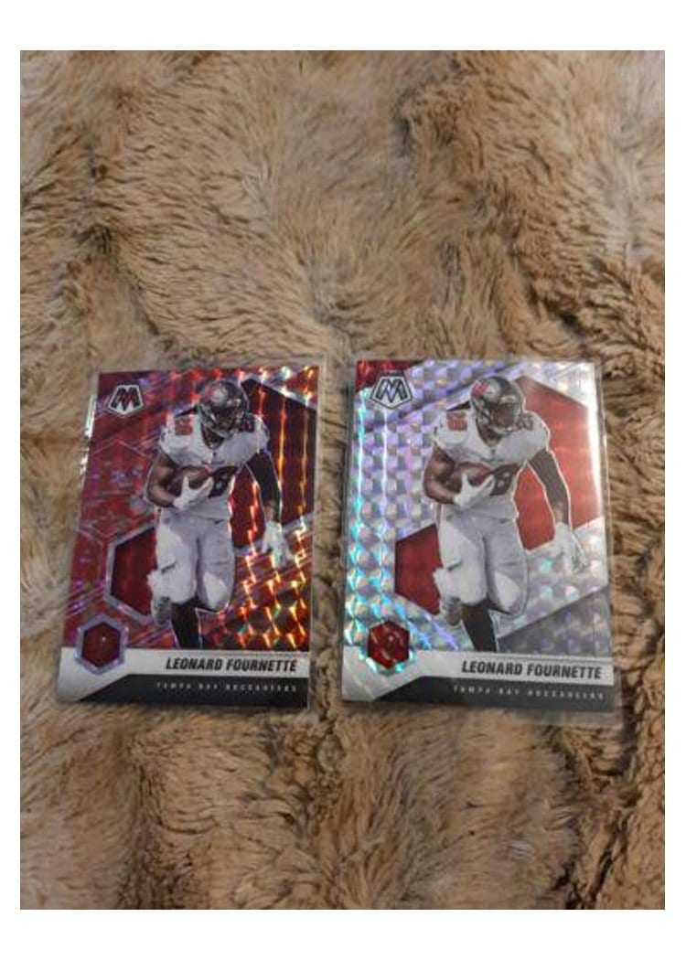2021 Panini Mosaic Base Set Leonard Fournette #187 card