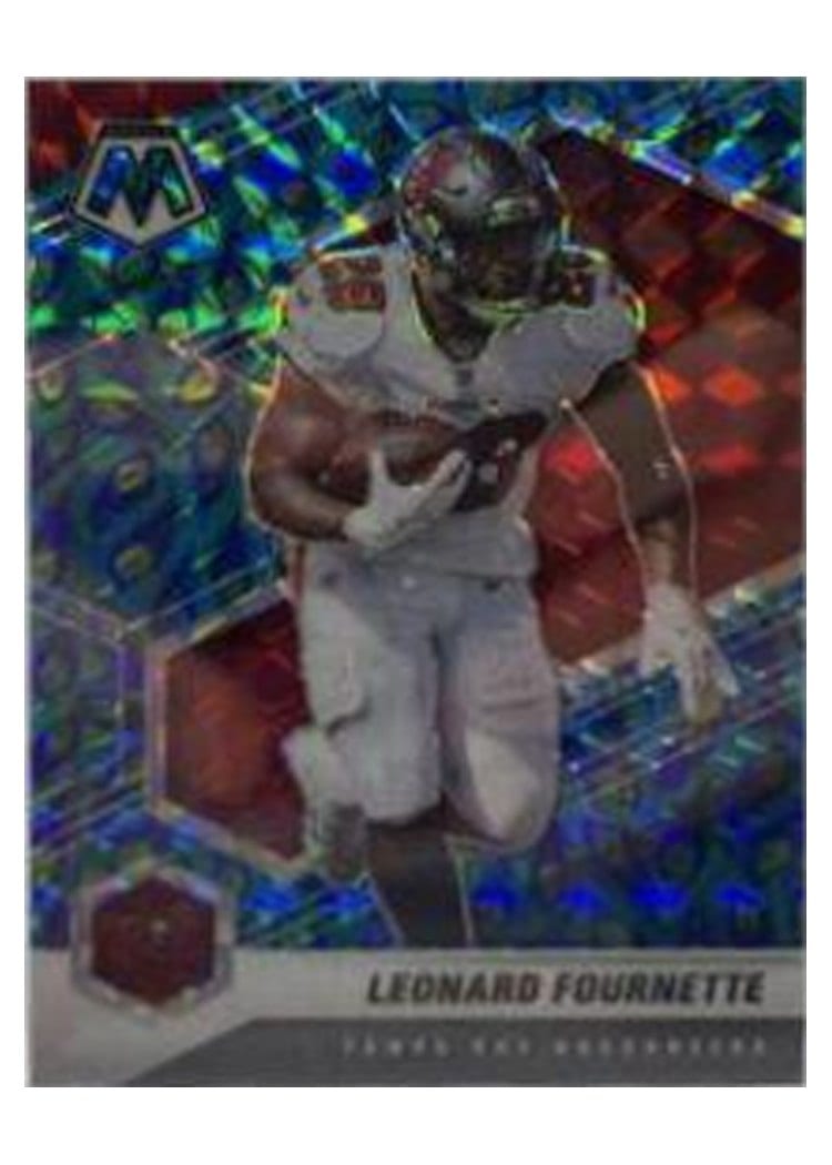 2021 Panini Mosaic Base Set Leonard Fournette #187 card