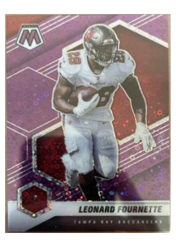2021 Panini Mosaic Base Set Leonard Fournette #187 card