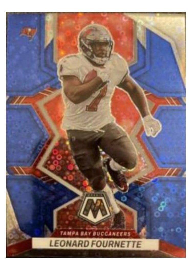 2022 Panini Mosaic Base Set Leonard Fournette #183 card