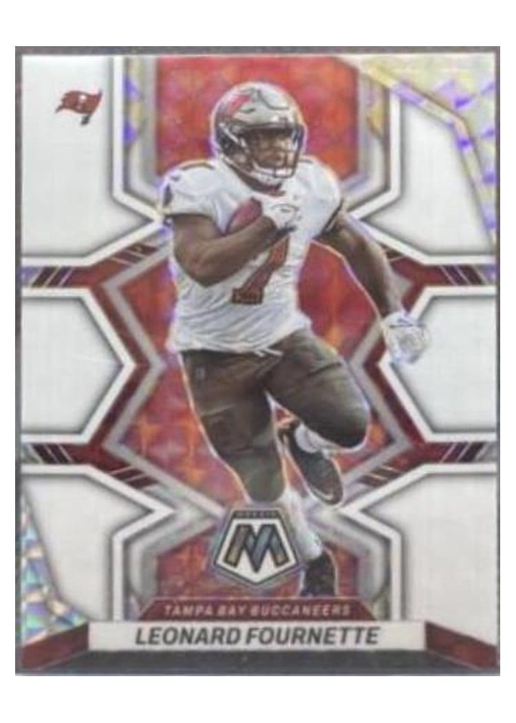 2022 Panini Mosaic Base Set Leonard Fournette White #183 card