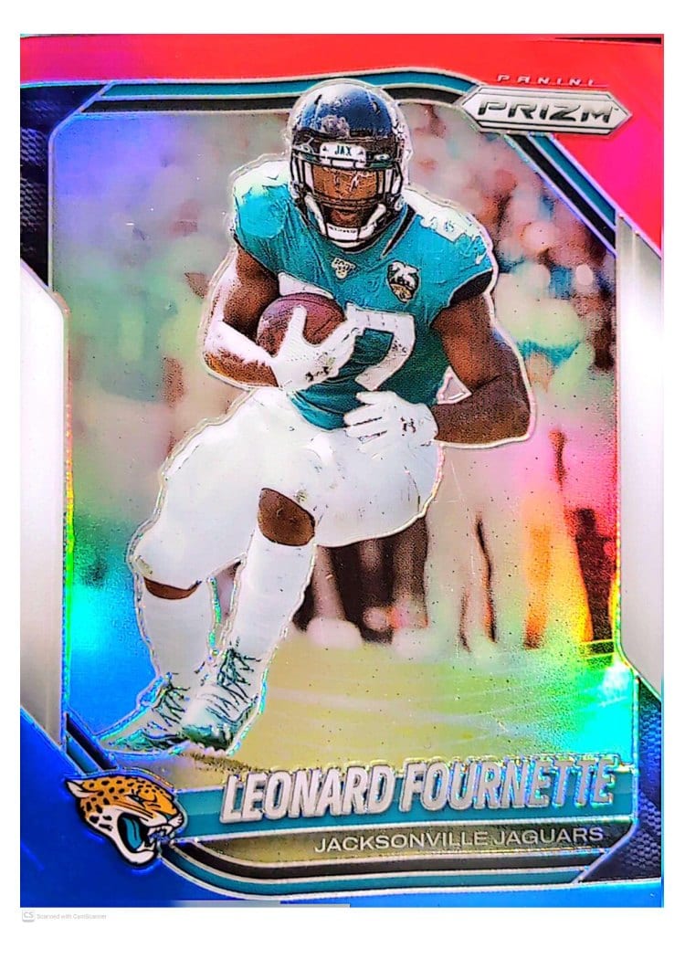 2025 Panini Prizm Base Set Leonard Fournette #37 card