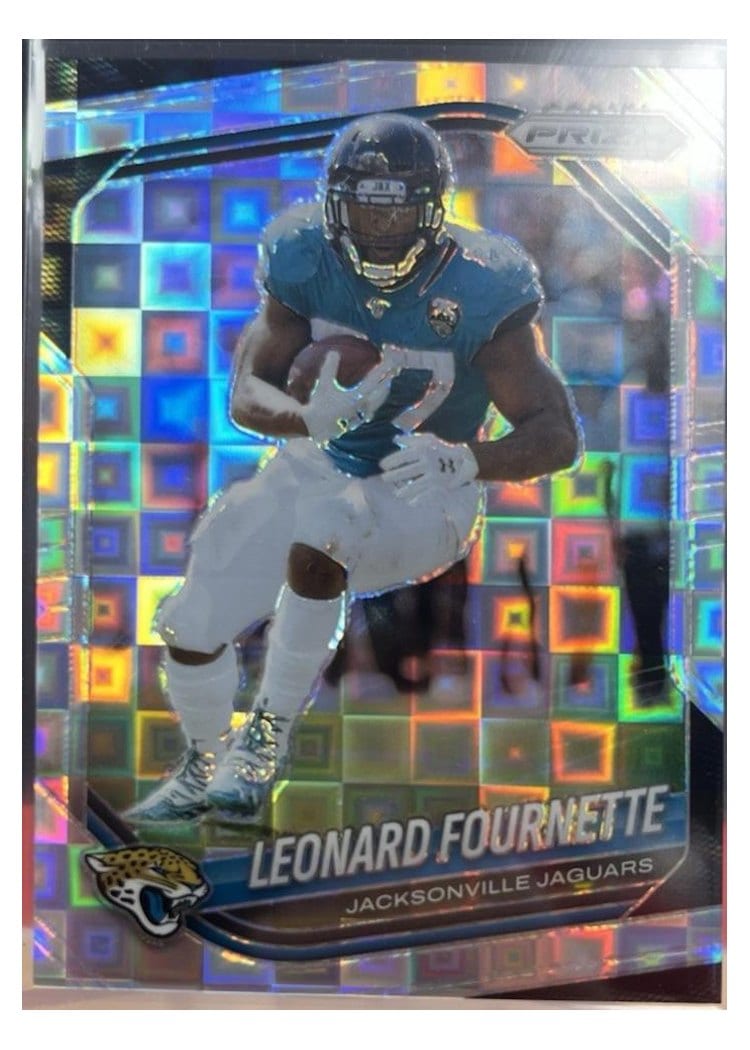 2025 Panini Prizm Base Set Leonard Fournette #37 card