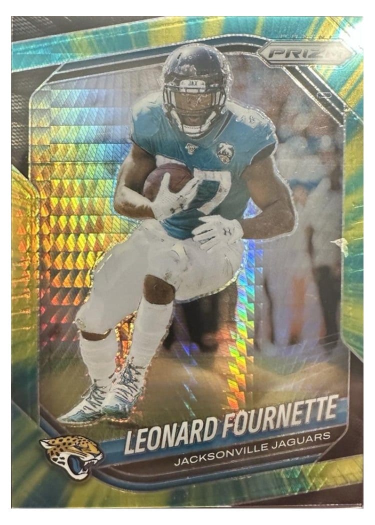 2025 Panini Prizm Base Set Leonard Fournette #37 card