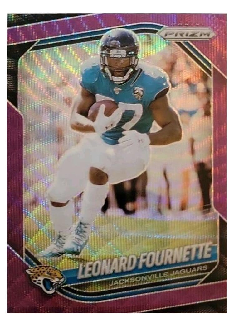 2025 Panini Prizm Base Set Leonard Fournette #37 card