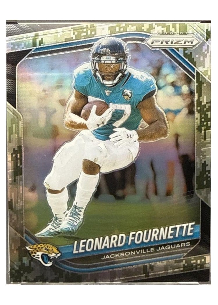 2025 Panini Prizm Base Set Leonard Fournette #37 card