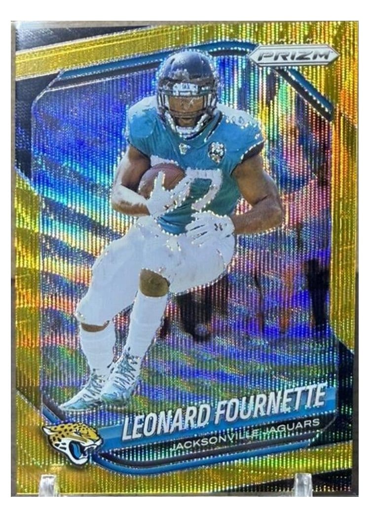 2025 Panini Prizm Base Set Leonard Fournette #37 card