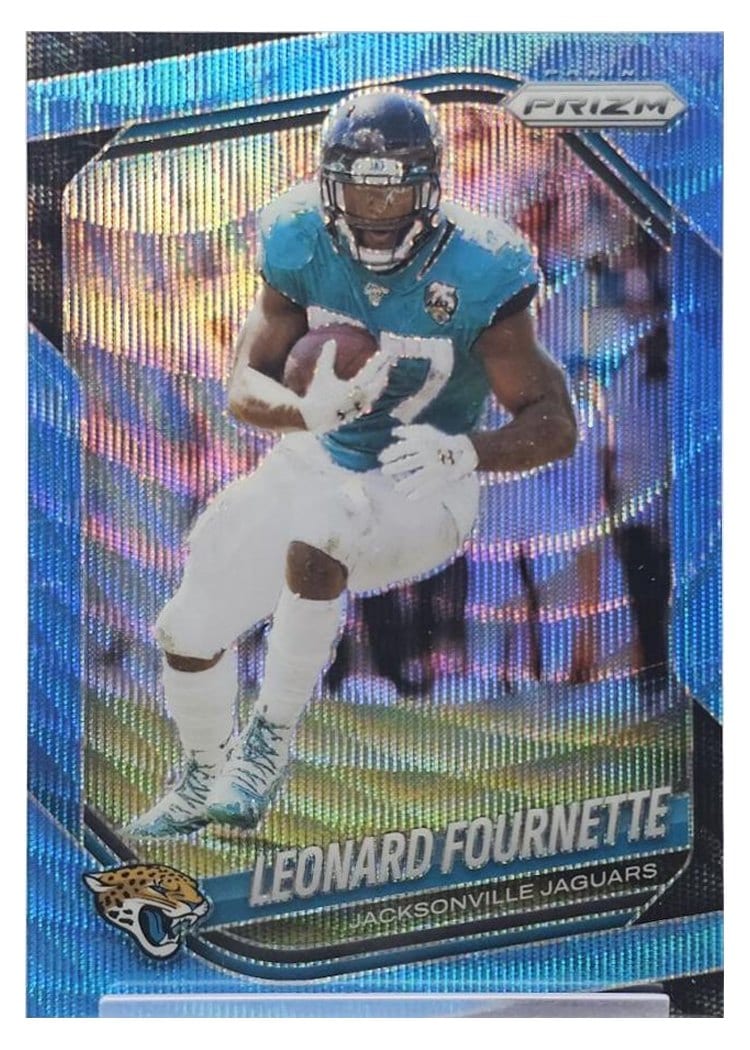 2025 Panini Prizm Base Set Leonard Fournette #37 card