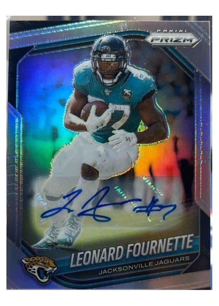 2025 Panini Prizm Base Set Leonard Fournette #37 card