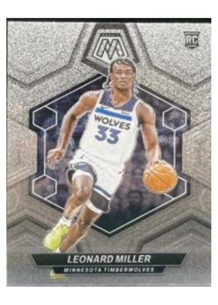 2023-24 Panini Mosaic Base Set Leonard Miller #213 card
