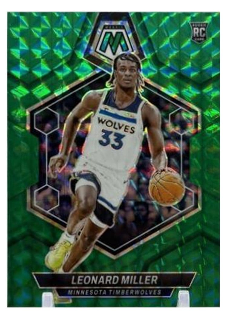 2023-24 Panini Mosaic Base Set Leonard Miller #213 card
