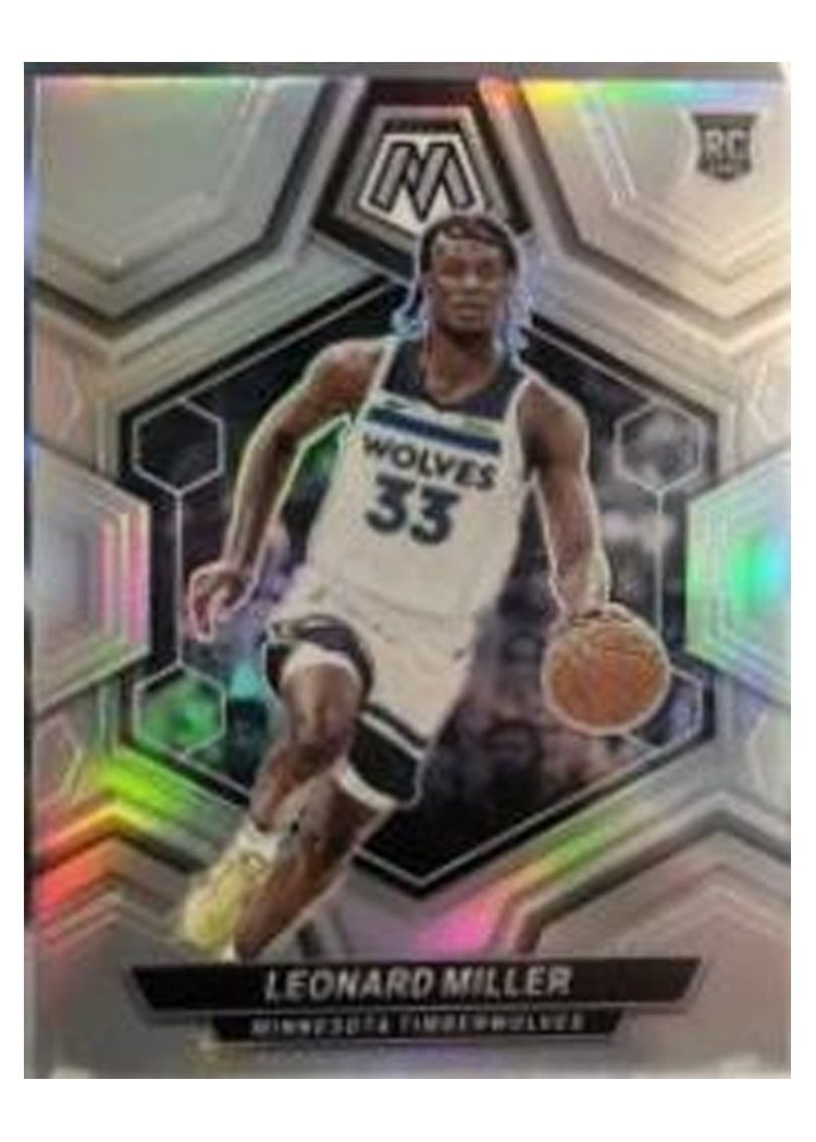 2023-24 Panini Mosaic Base Set Leonard Miller #213 card