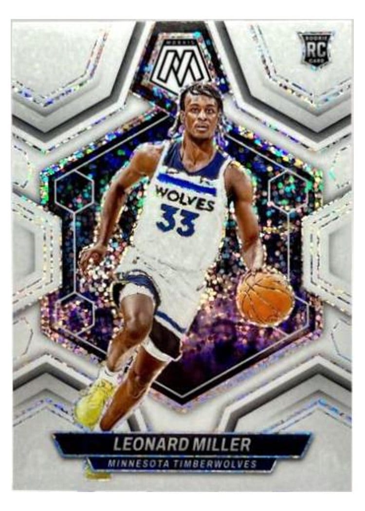 2023-24 Panini Mosaic Base Set Leonard Miller #213 card