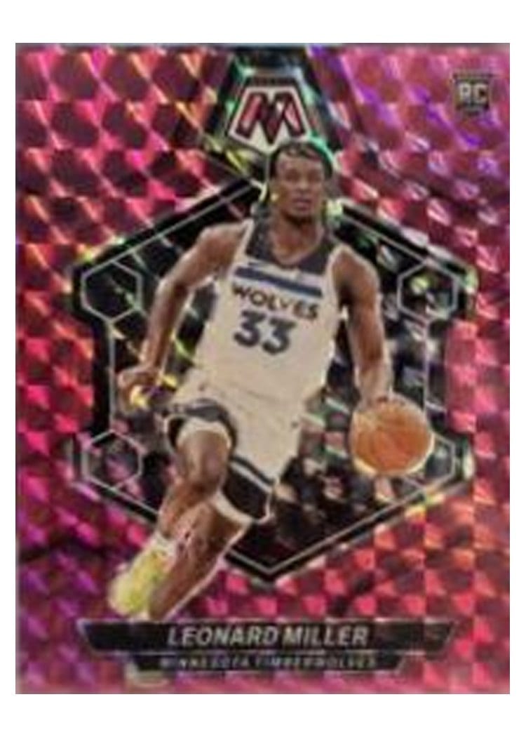 2023-24 Panini Mosaic Base Set Leonard Miller #213 card