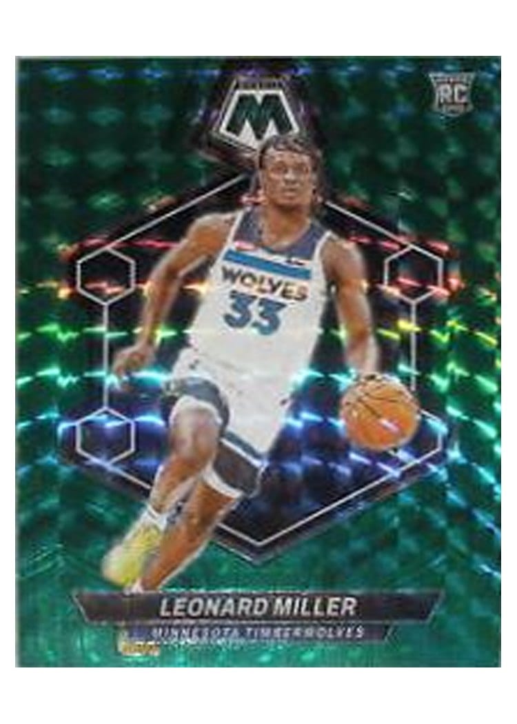 2023-24 Panini Mosaic Base Set Leonard Miller #213 card
