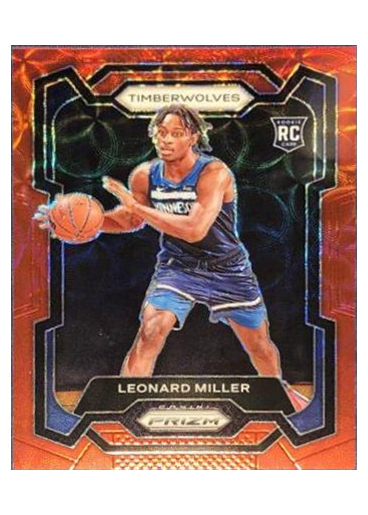 2023-24 Panini Prizm Base Set Leonard Miller #155 card