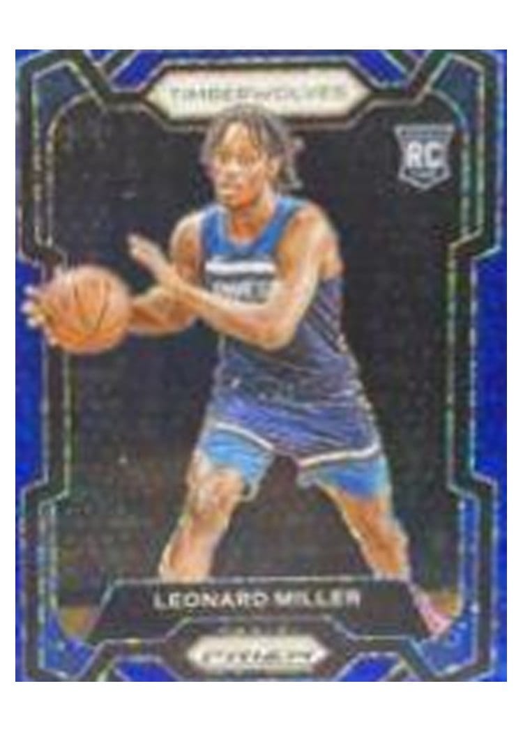 2023-24 Panini Prizm Base Set Leonard Miller #155 card
