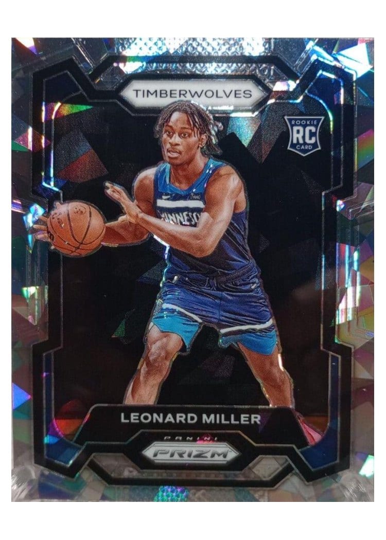 2023-24 Panini Prizm Base Set Leonard Miller #155 card