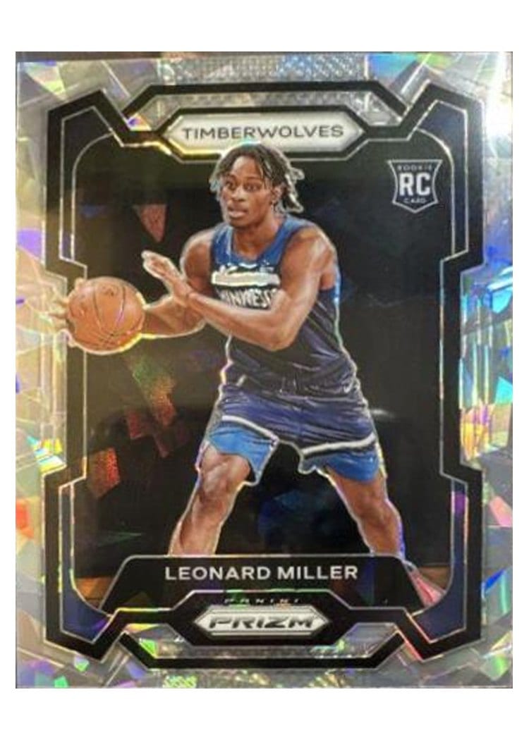 2023-24 Panini Prizm Base Set Leonard Miller #155 card