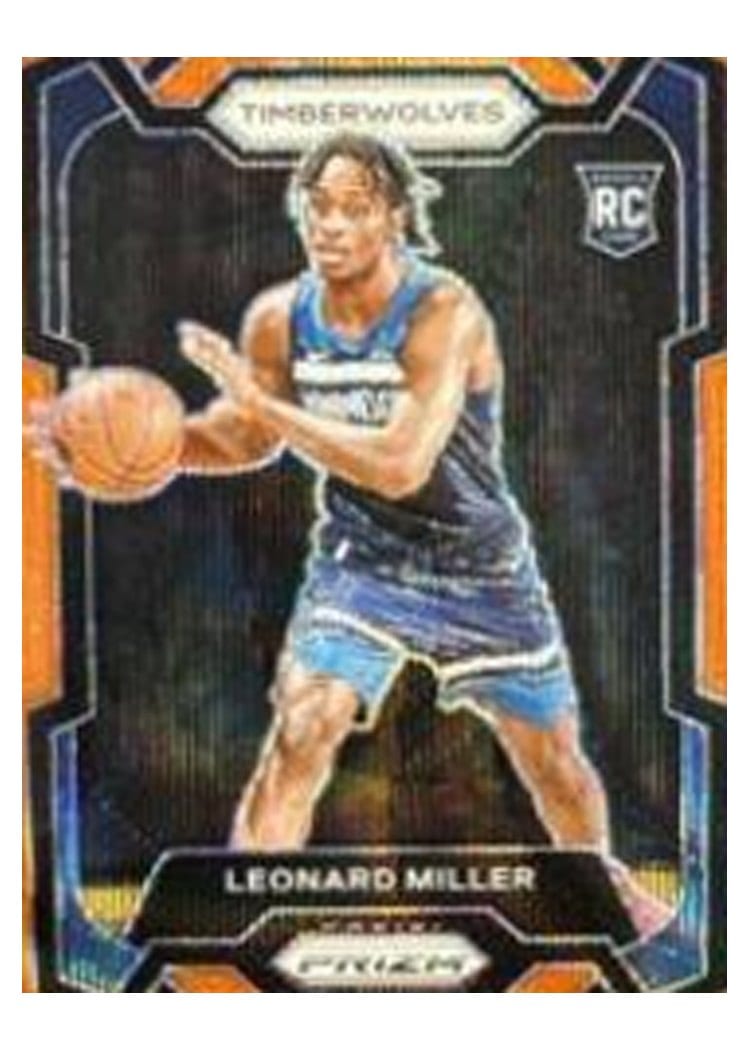 2023-24 Panini Prizm Base Set Leonard Miller #155 card