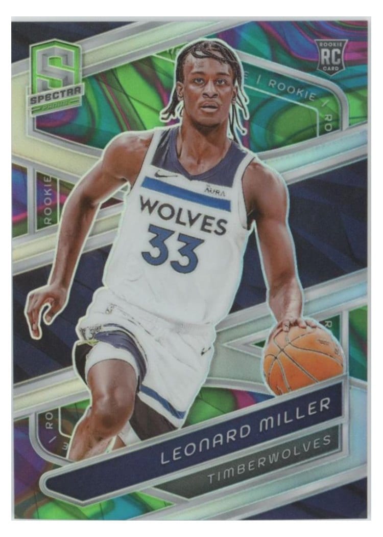 2023-24 Panini Spectra Base Set Leonard Miller #136 card