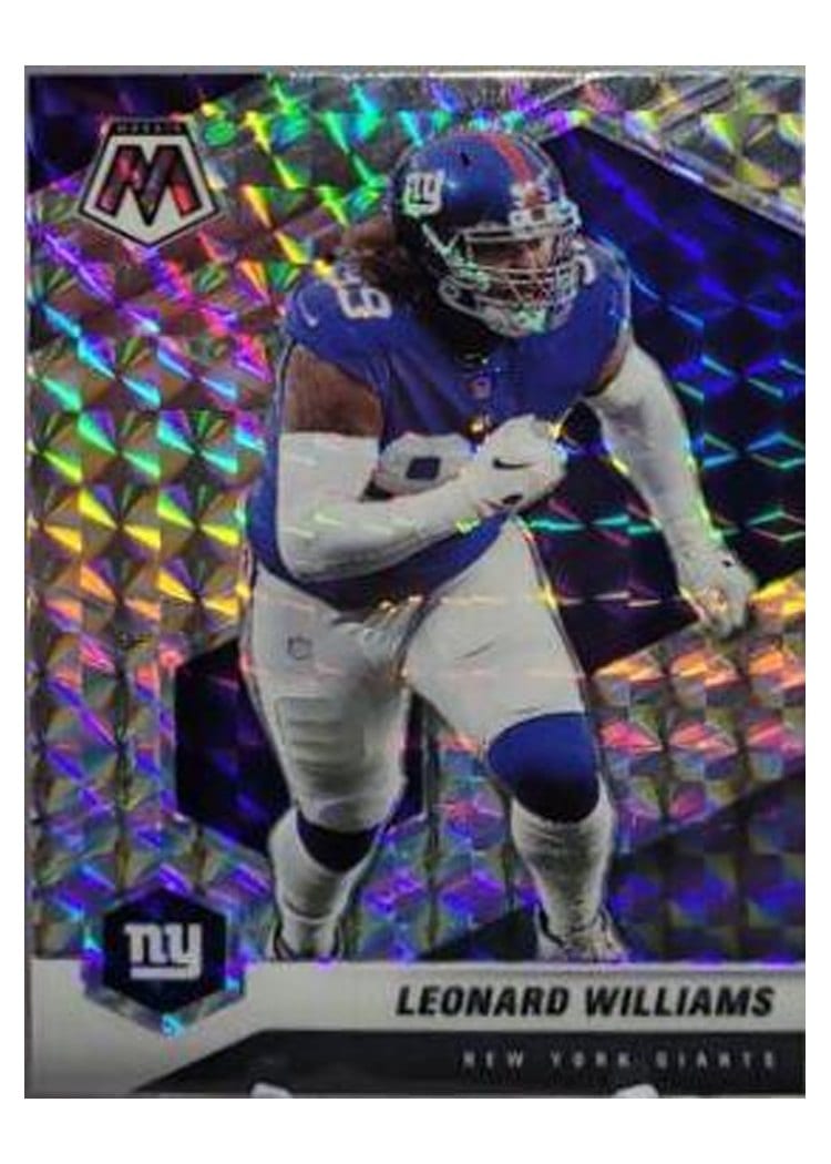 2021 Panini Mosaic Base Set Leonard Williams #154 card