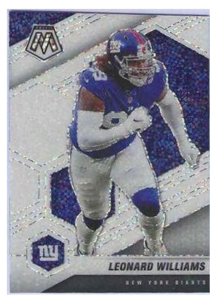 2021 Panini Mosaic Base Set Leonard Williams #154 card