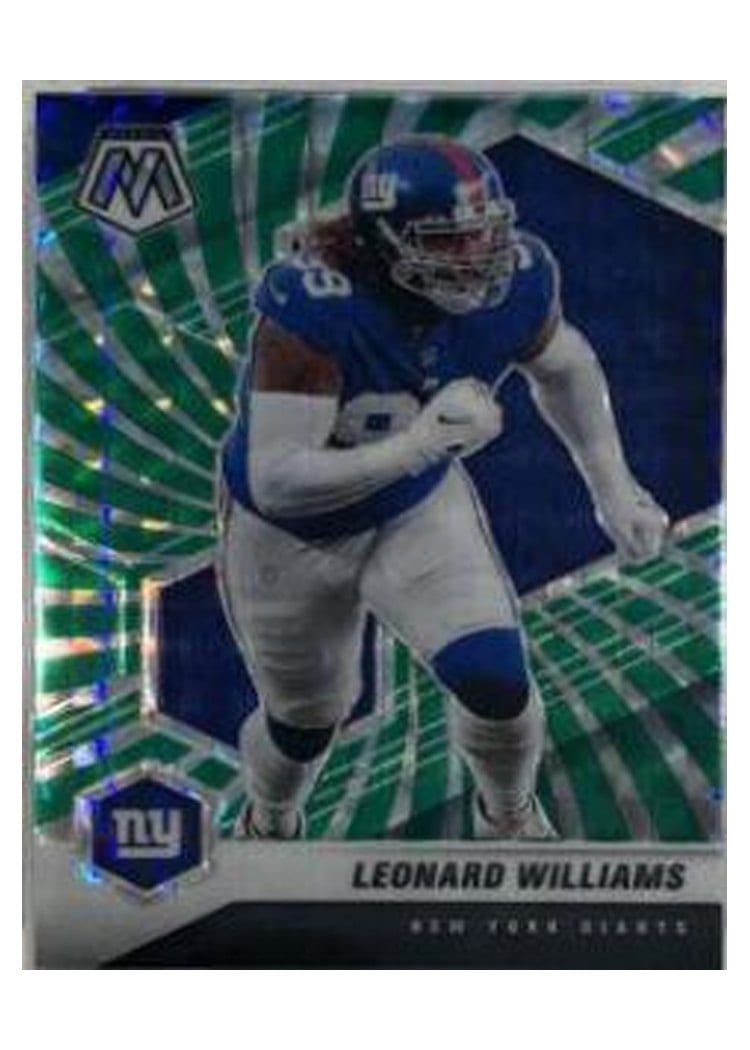 2021 Panini Mosaic Base Set Leonard Williams #154 card